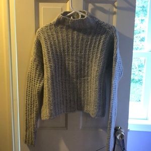 Gray Aerie Turtleneck